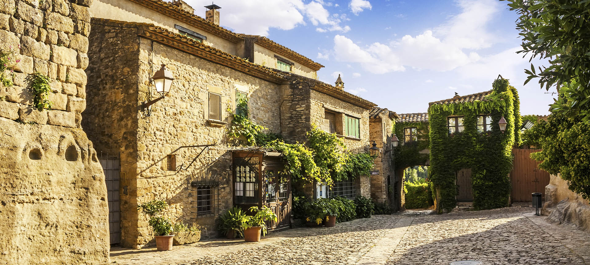 Peratallada in Girona (Katalonien)