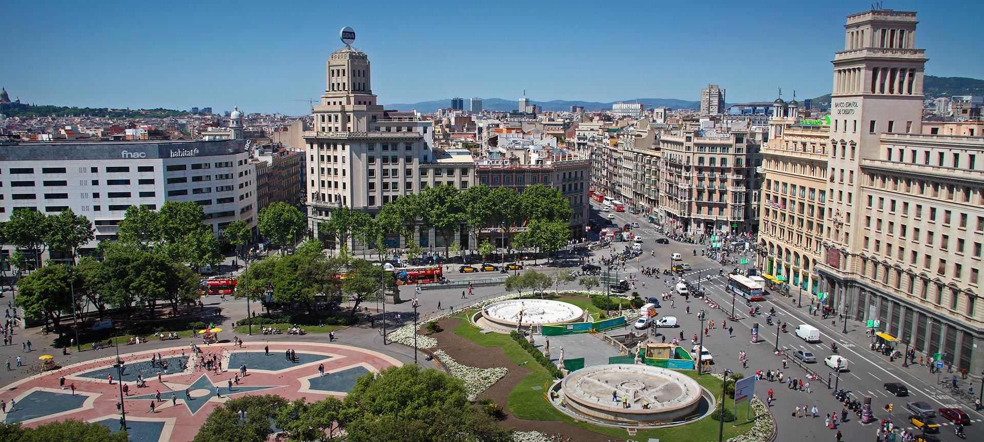 Plaza de Cataluña. Barcelona
