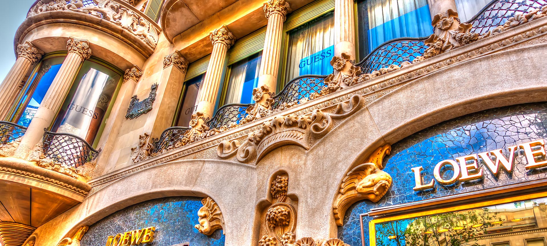 Casa Lleó Morera on Paseo de Gràcia, Barcelona Casa Lleó Morera on Paseo de Gràcia, Barcelona