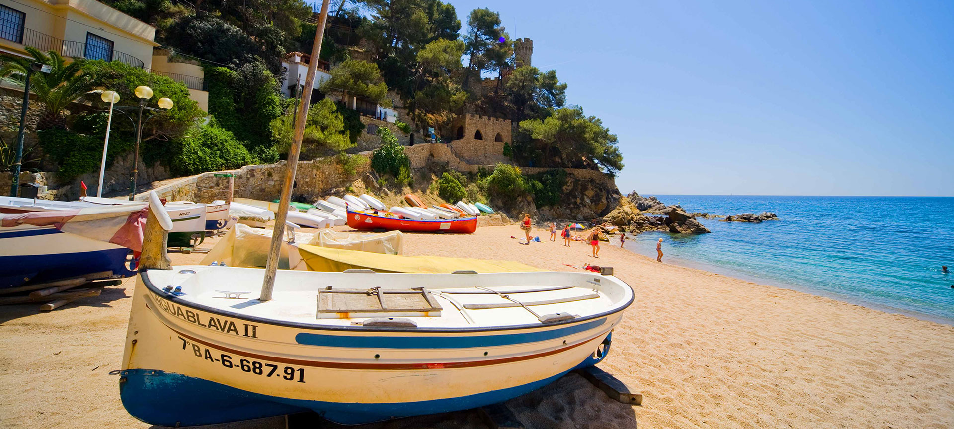 Cala Sa Caleta a Lloret de Mar. Girona Cala Sa Caleta a Lloret de Mar. Girona