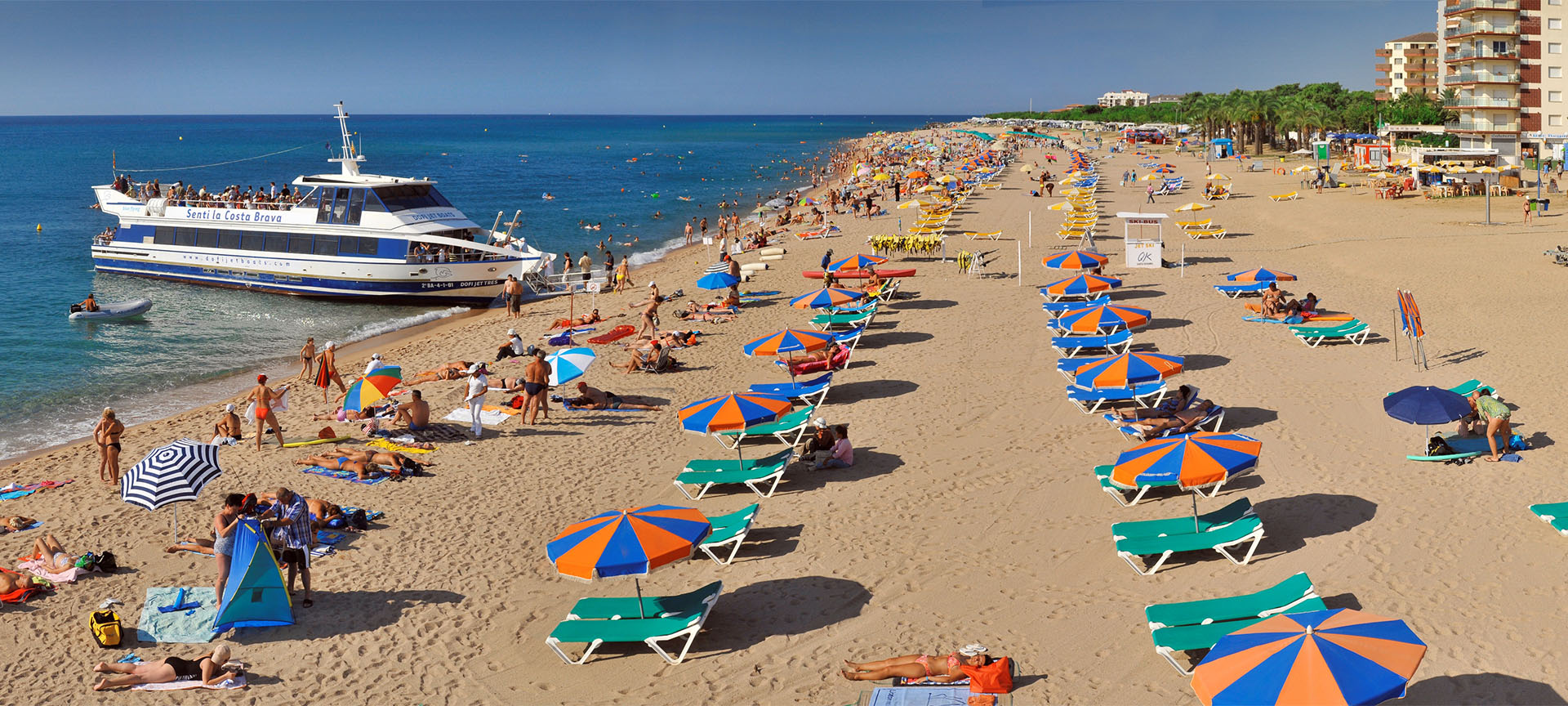 Spiaggia di Santa Susanna, nella provincia di Barcellona (Catalogna)
