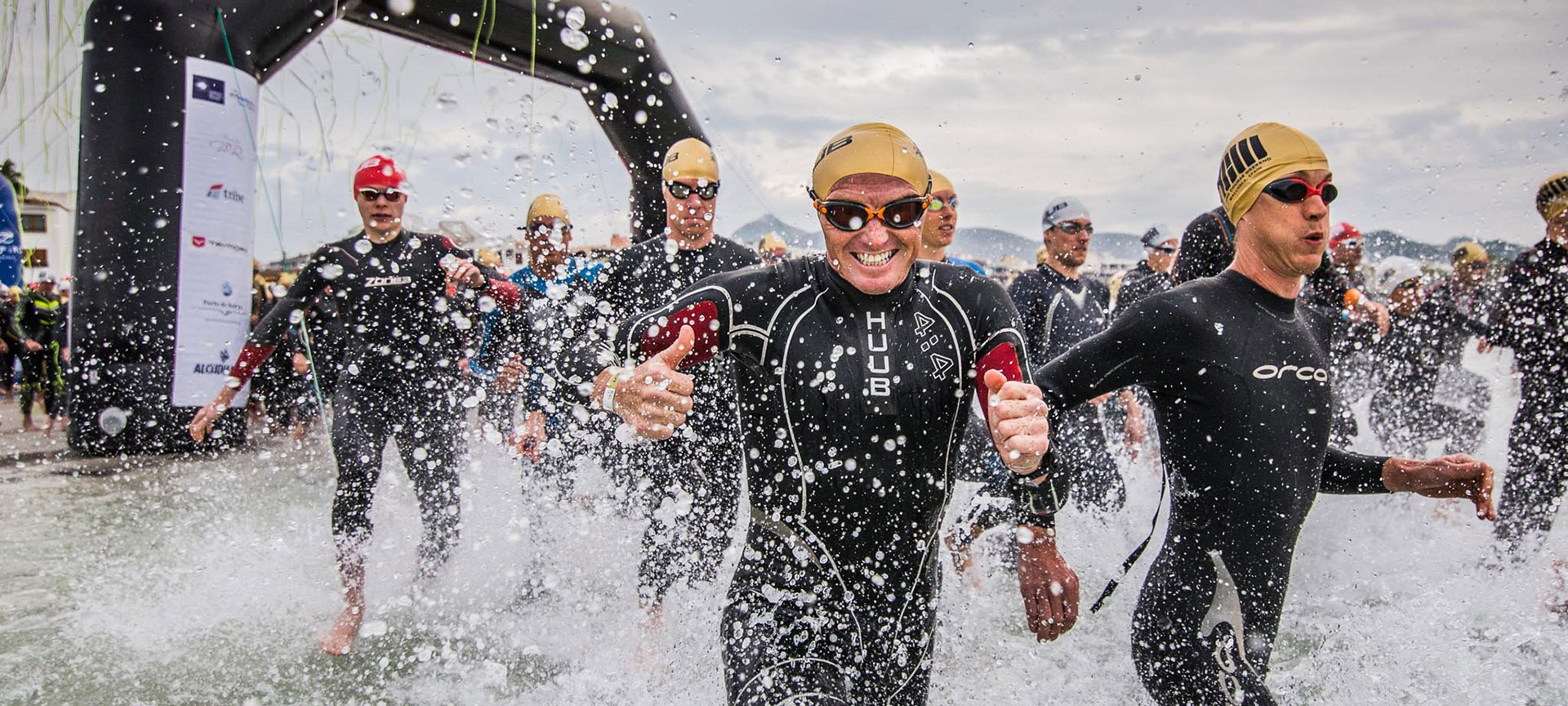 Zawody triathlonowe na Majorce