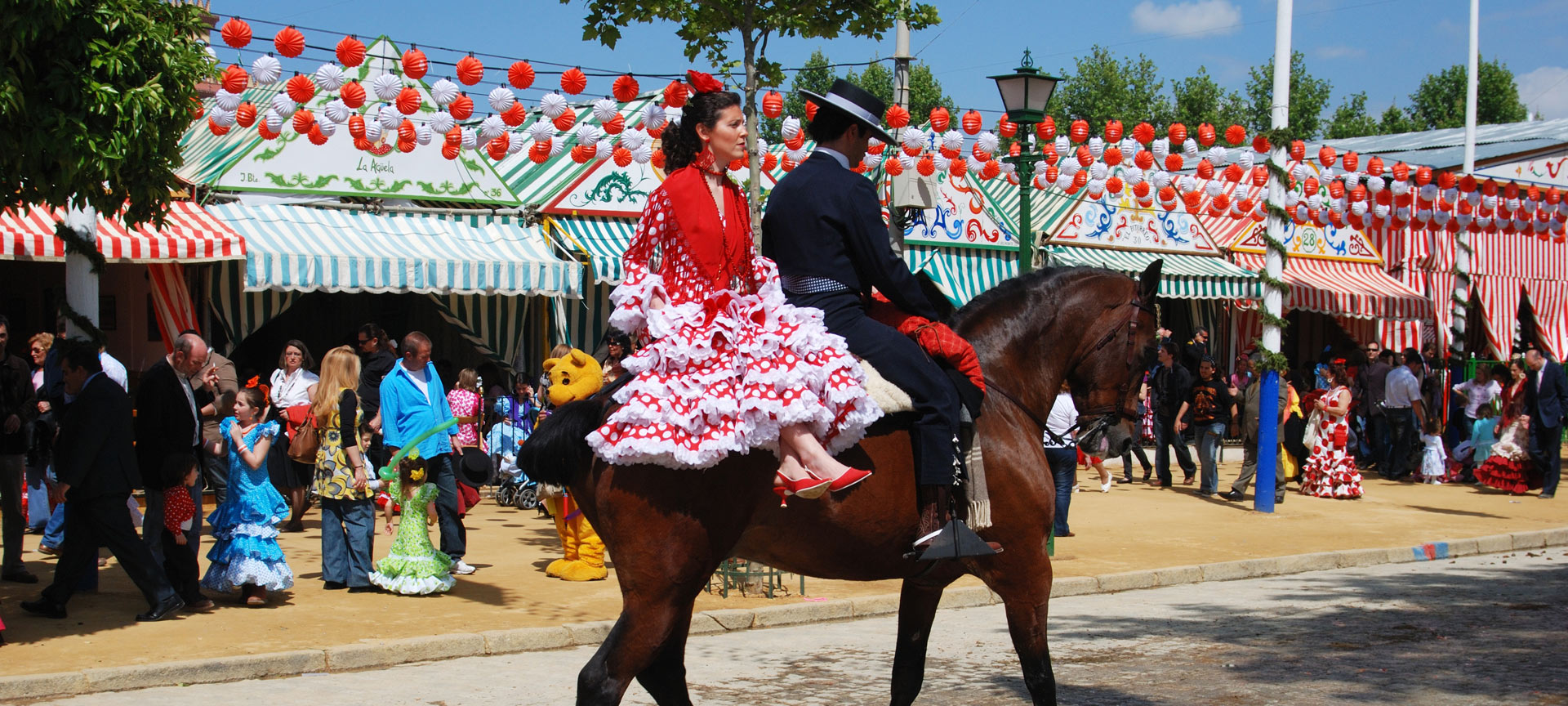 Coppia alla Feria de Abril