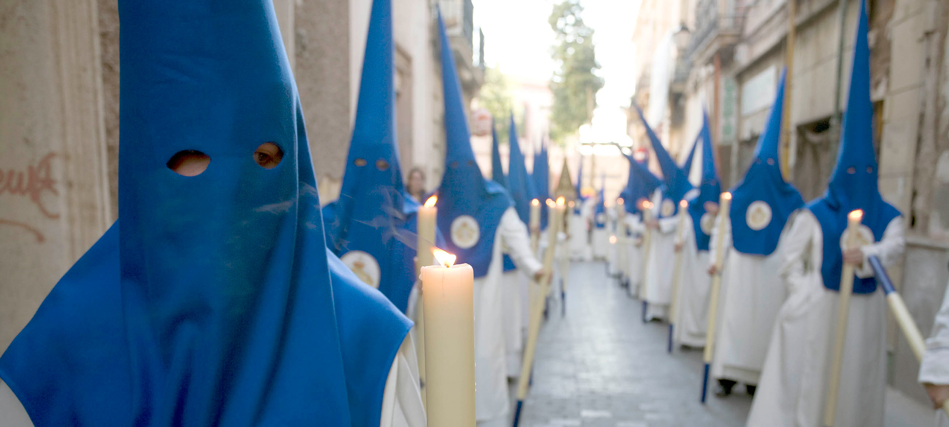 Bractwo Nazarenos podczas Wielkiego Tygodnia w Almerii