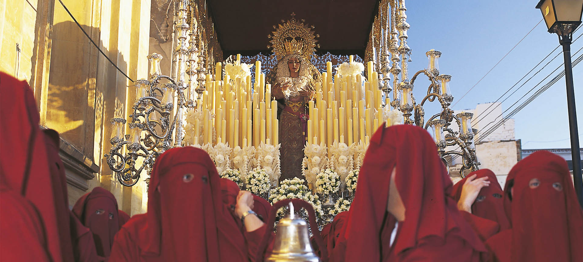 One of the processional sculptures during Easter Week in Malaga