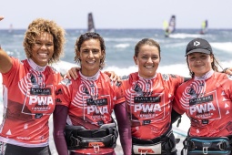 Windsurfers of the Grand Slam Tenerife El Médano 2025