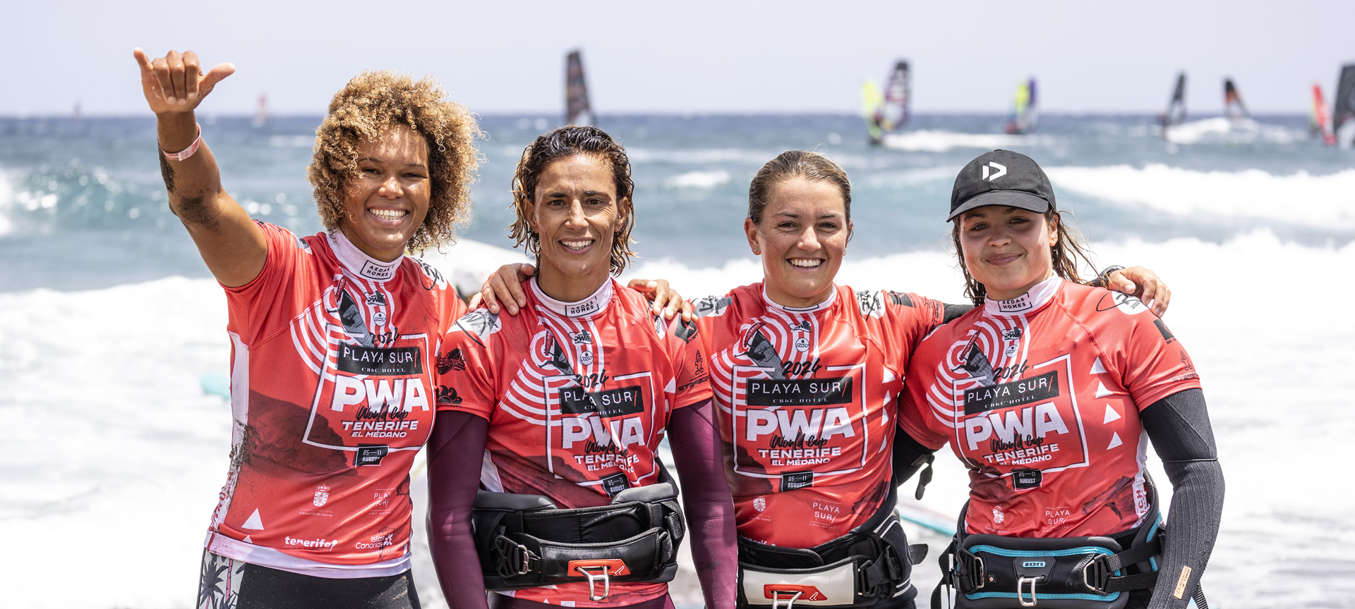 Windsurfers of the Grand Slam Tenerife El Médano 2025 Windsurfers of the Grand Slam Tenerife El Médano 2025
