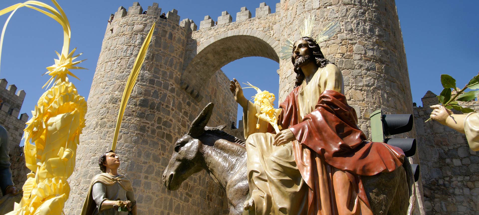 Palm Sunday procession. Easter Week in Avila