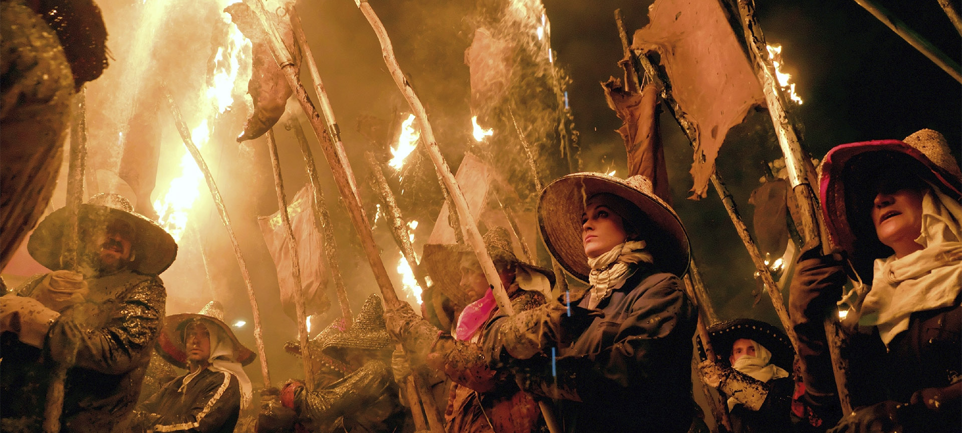 Procesja El Vítor w Mayordze (Valladolid, Kastylia i León)