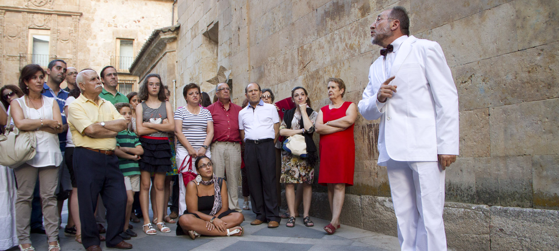 Dramatisierte Besichtigung der Altstadt von Salamanca Dramatisierte Besichtigung der Altstadt von Salamanca