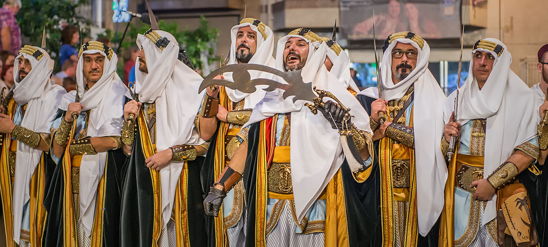 Festlichkeit der Moros y Cristianos in Crevillente, Alicante Festlichkeit der Moros y Cristianos in Crevillente, Alicante