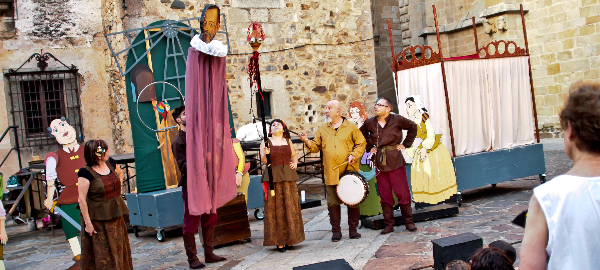 Vorführung beim Festival für Klassisches Theater Cáceres