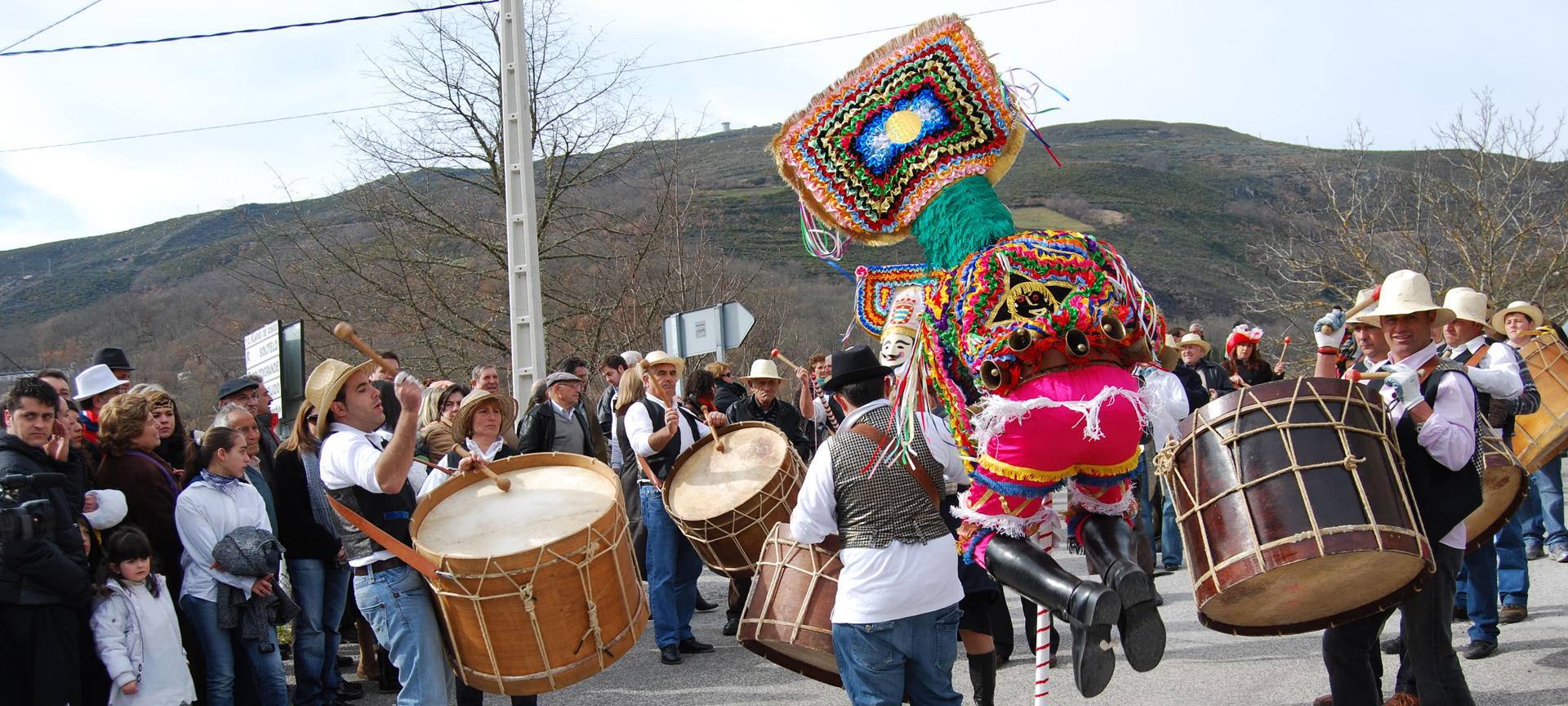 Der Boteiro del Entroido von Vilariño de Conso (Ourense)