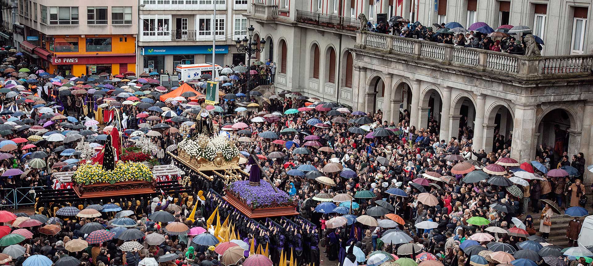 Easter Week procession in Ferrol
