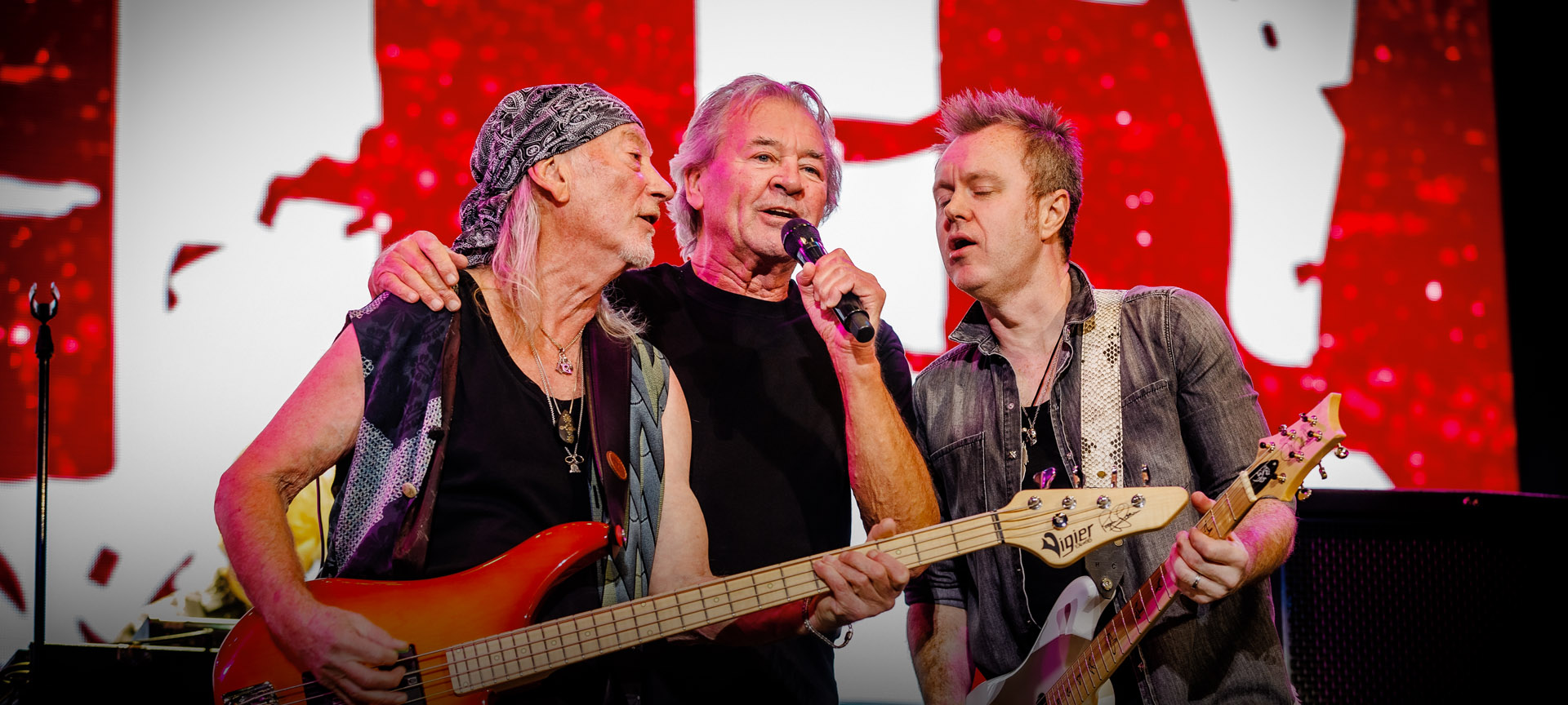 Członkowie Deep Purple na trasie koncertowej 2026