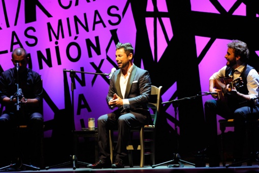 Miguel Poveda. Flamenco-Festival «Cante de las Minas» Miguel Poveda. Flamenco-Festival «Cante de las Minas»