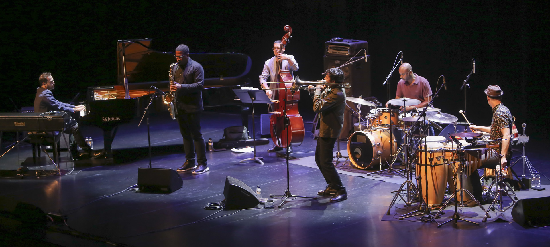 Występ Giovanniego Guidiego w Audytorium Kursaal. Jazzaldia Występ Giovanniego Guidiego w Audytorium Kursaal. Jazzaldia