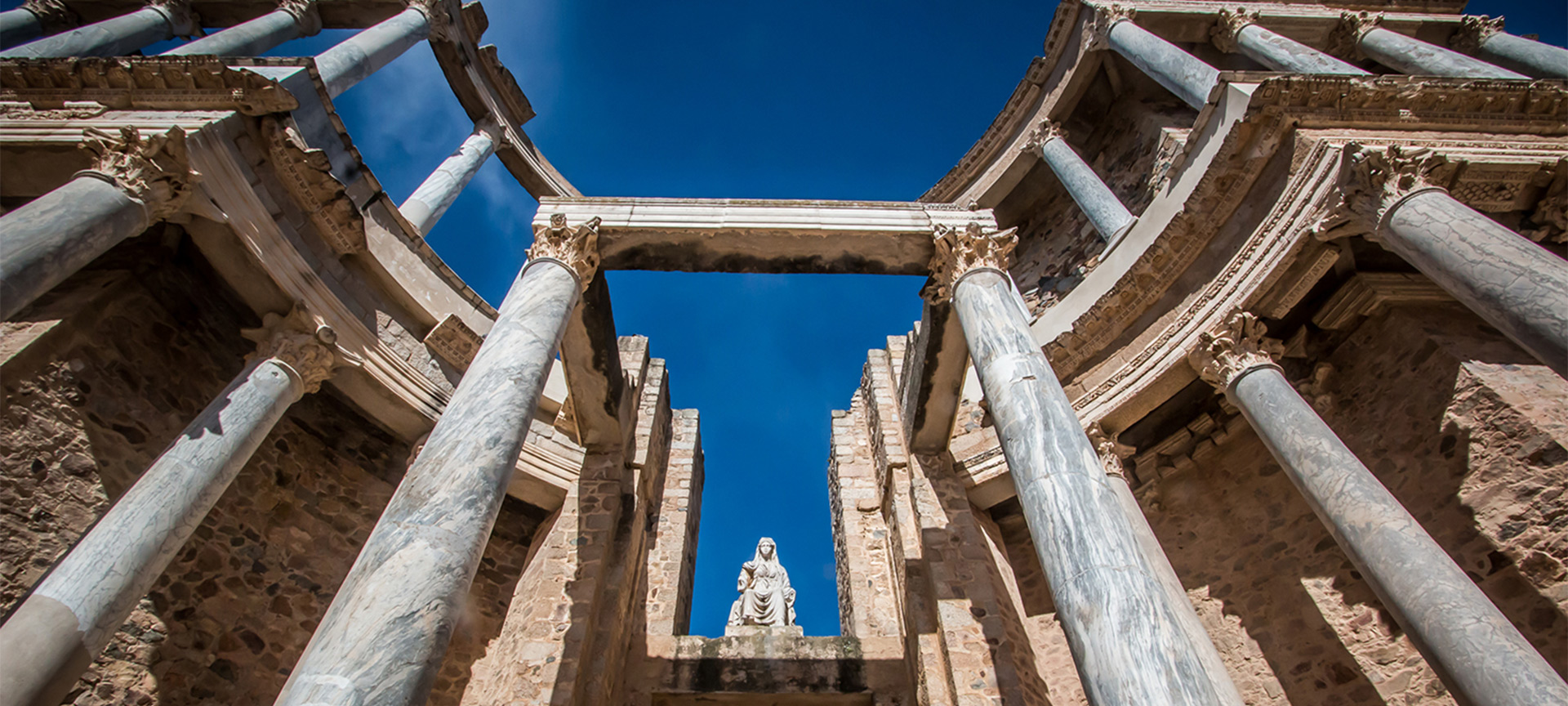 Roman Theatre in Mérida (Badajoz, Extremadura)