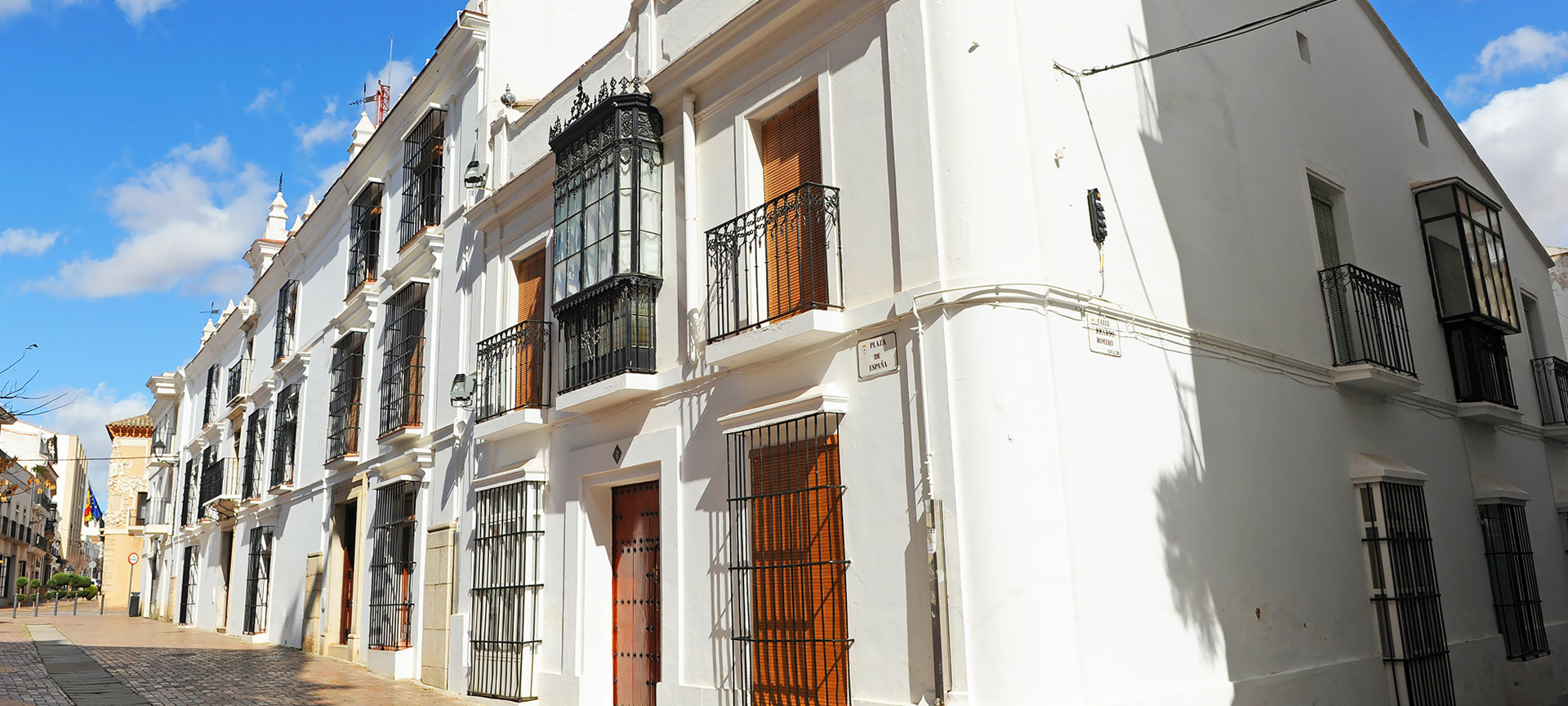 Straße im Zentrum von Almendralejo