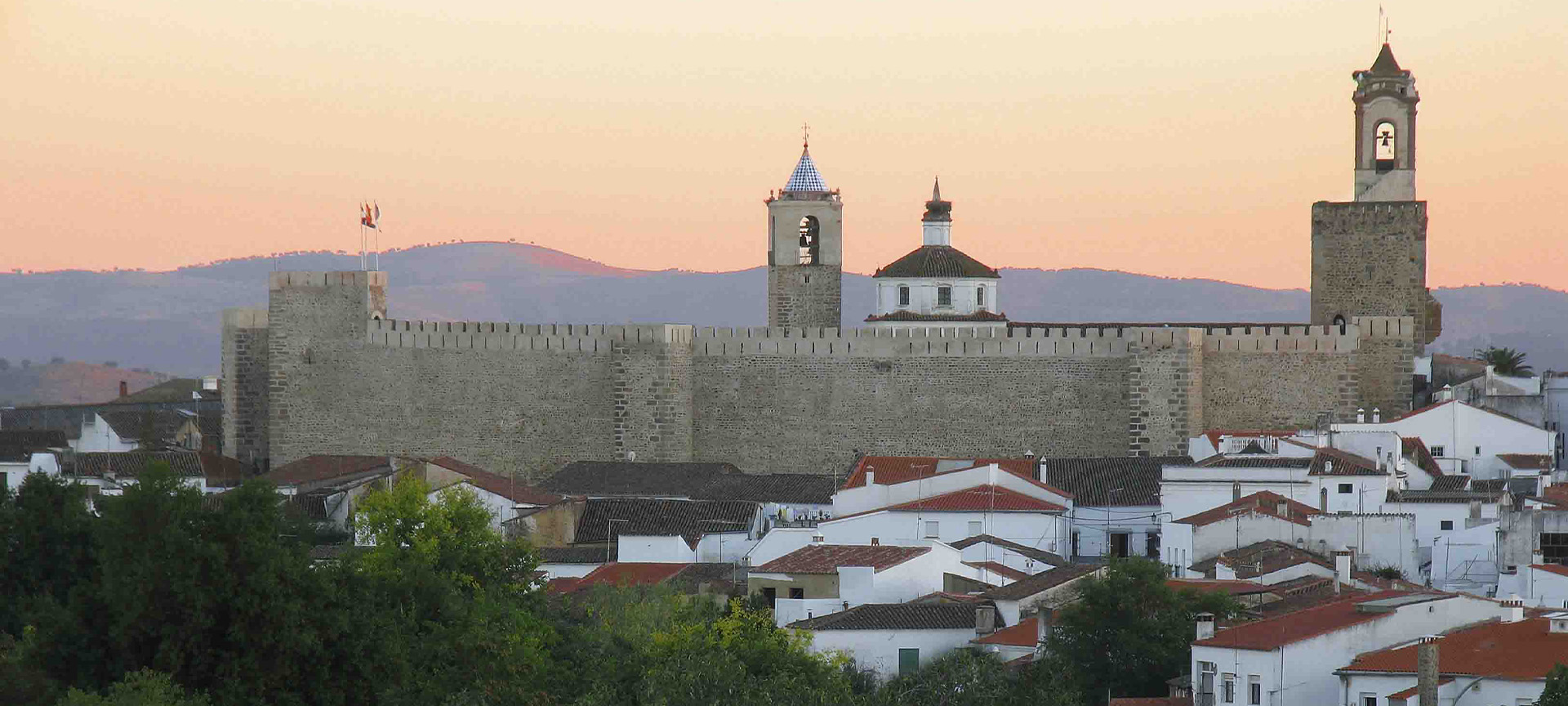 View of Fregenal de la Sierra (Badajoz, Extremadura)