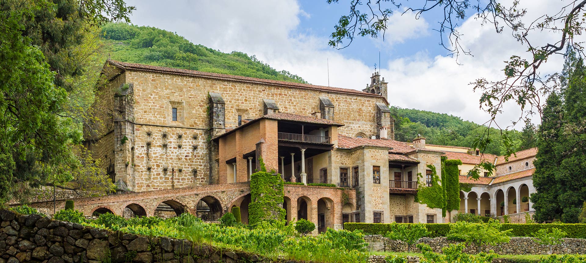 Cuacos de Yuste. Monastère de Yuste. Province de Cáceres