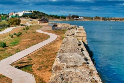 Rzymski zbiornik wodny Proserpina. Mérida. Estremadura.