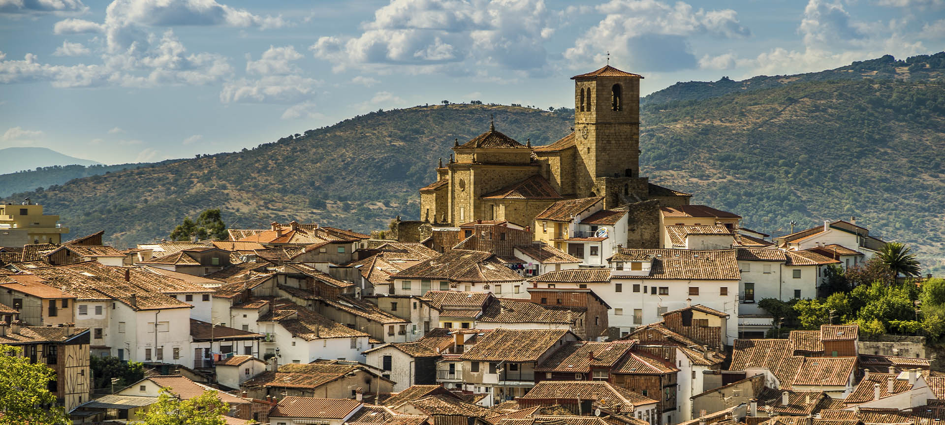 General view of Hervás in Cáceres (Extremadura)