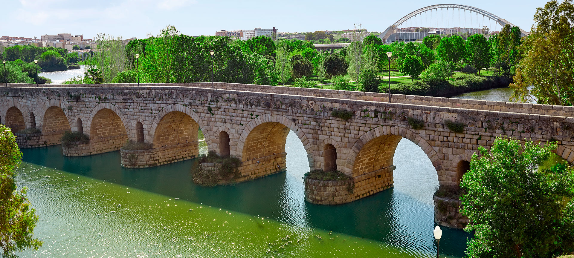 Roman Bridge over the Guadiana River