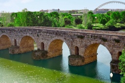 Roman Bridge over the Guadiana River