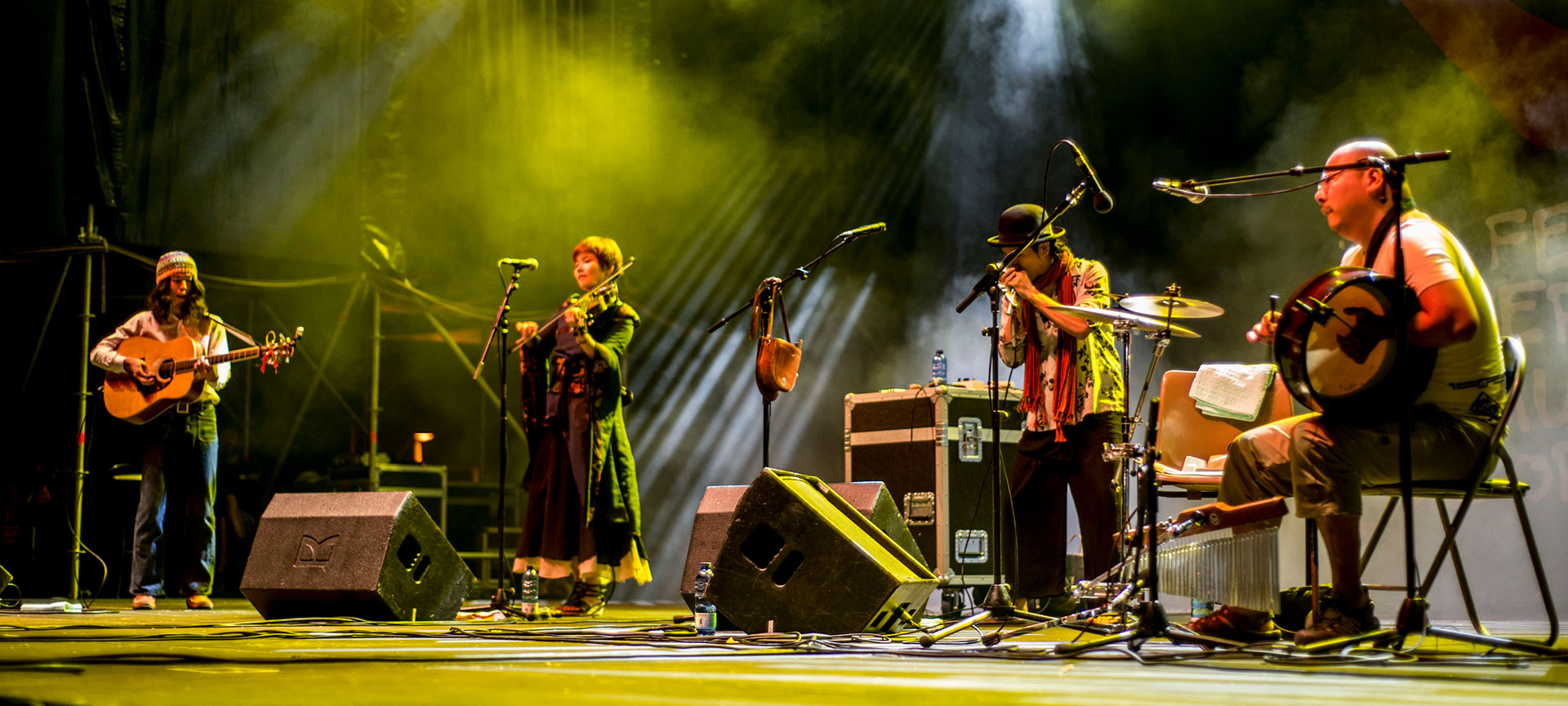 Performance at the International Festival of the Celtic World in Ortigueira