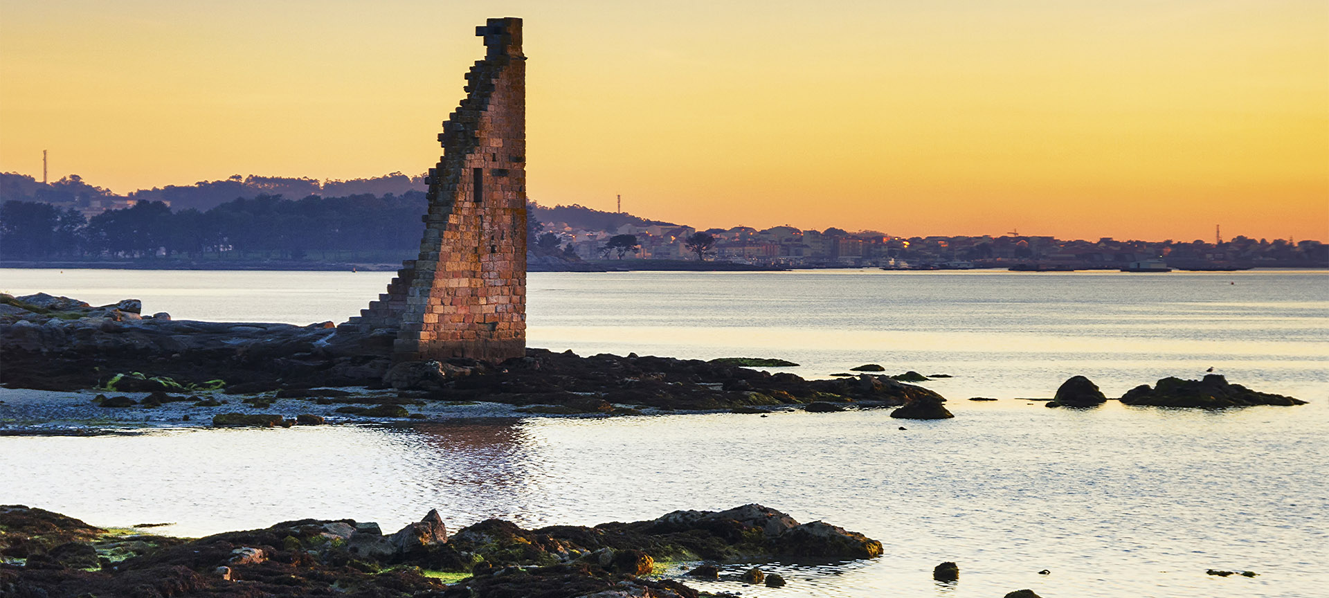 Rovine della Torre di San Sadurniño di Cambados (Pontevedra, Galizia)