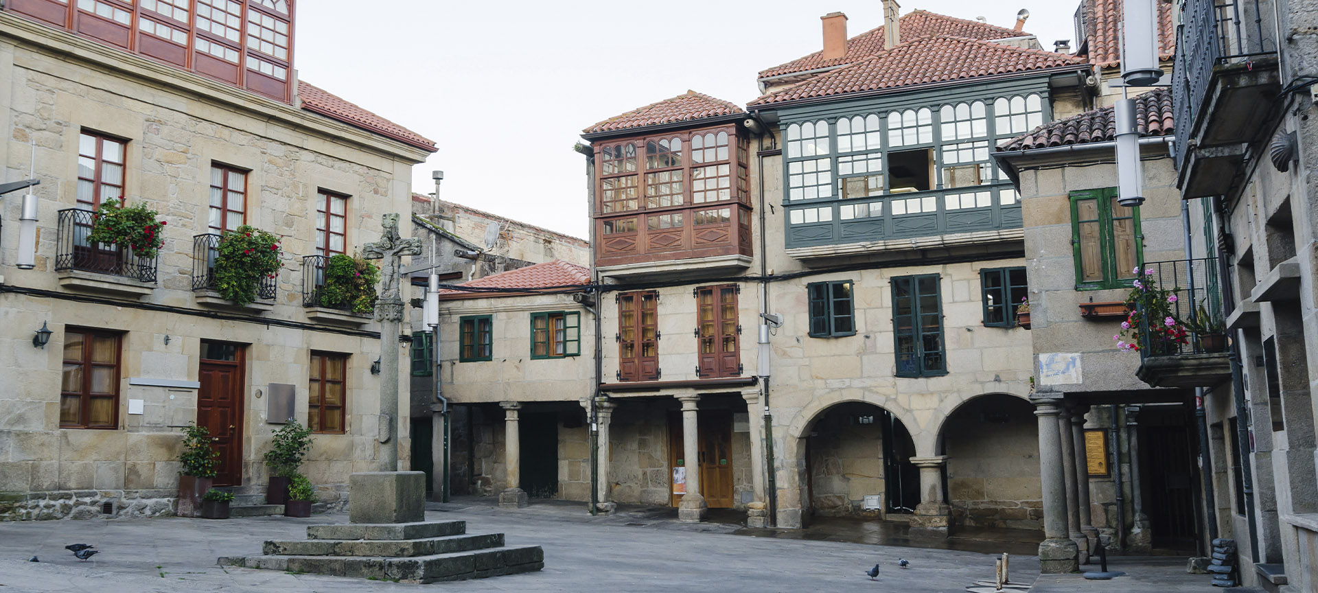 Plaza da Leña, a Pontevedra, Galizia