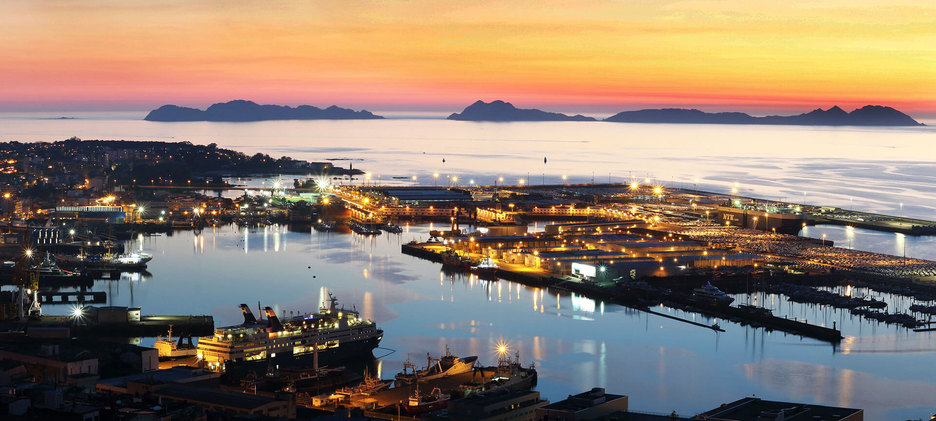 Porto di Vigo (Pontevedra, Galizia)