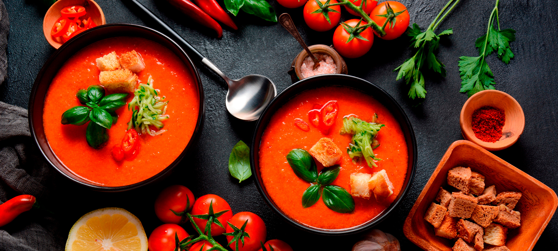 Gazpacho cups