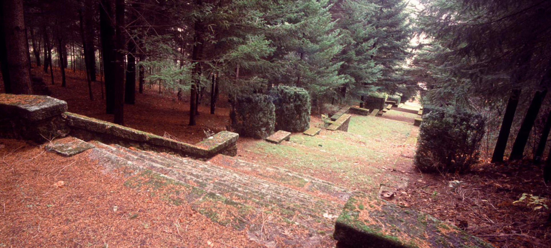 Jardín del Coto de Nuestra Señora del Carmen de Peñacaballera en Salamanca, Castilla y León