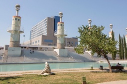 The Park of Industrial Spain in Barcelona, Catalonia