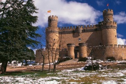 Zamek Manzanares el Real. Madryt