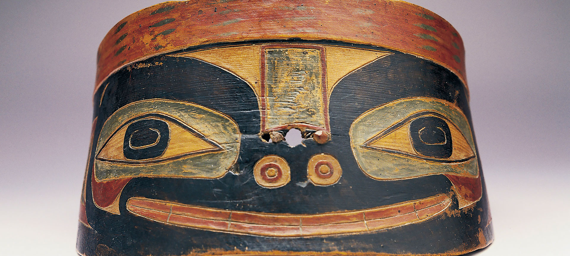 Barbote Tlingit. Museo dell'America Barbote Tlingit. Museo dell'America