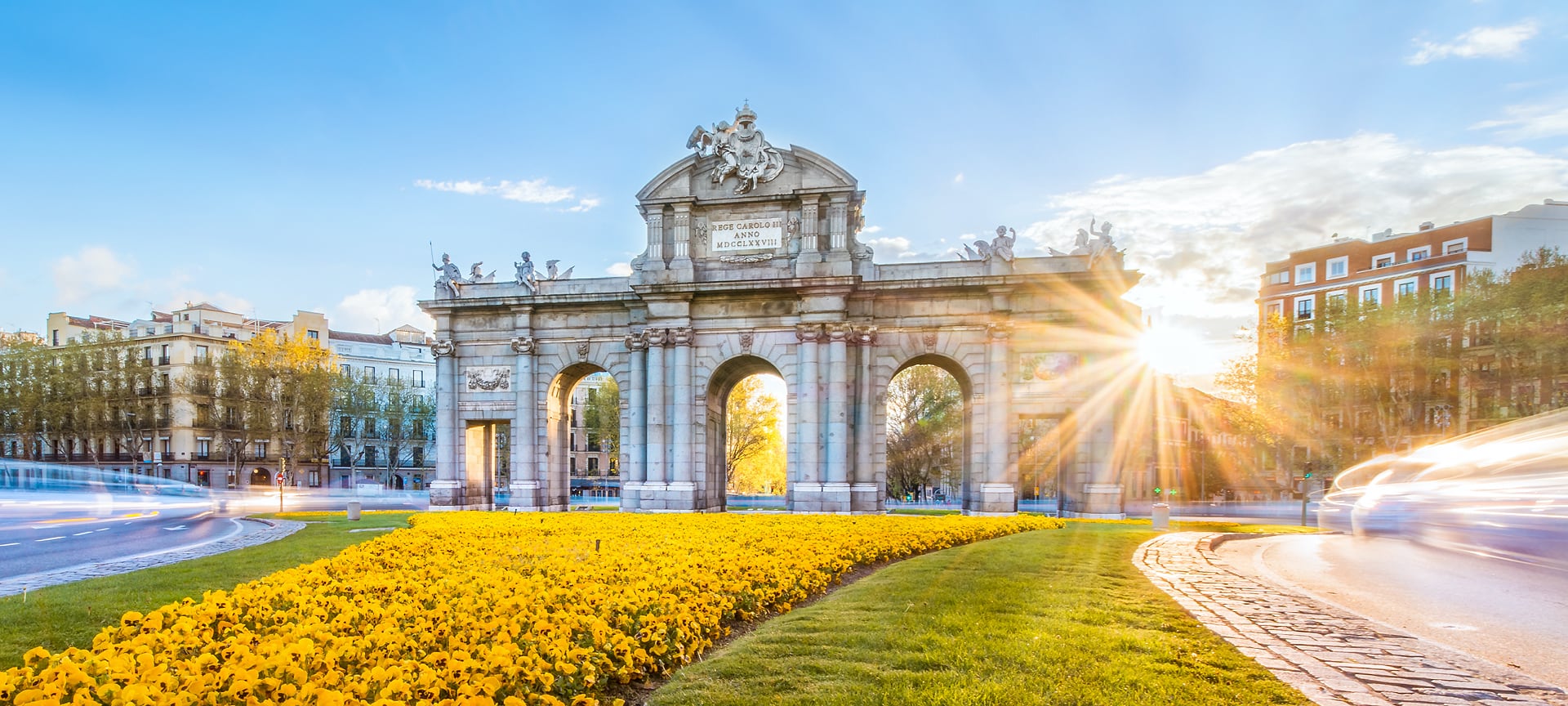 Puerta de Alcalá w Madrycie, Wspólnota Madrytu