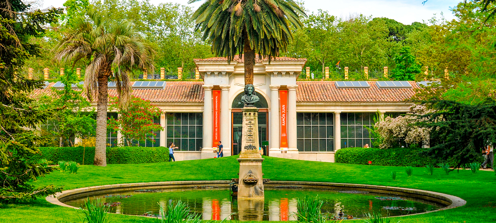 Villanueva pavilion at the Royal Botanical Garden, Madrid