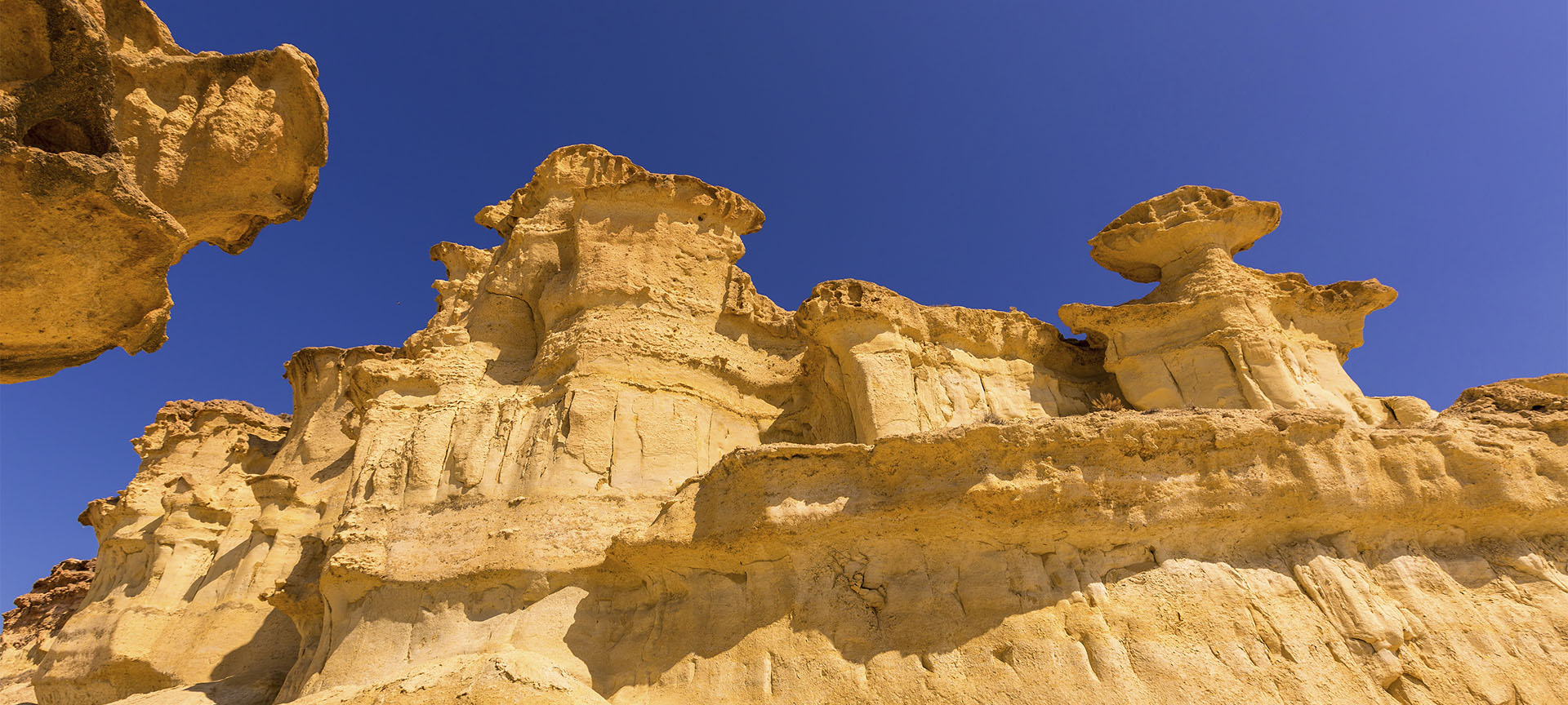 Erosionsformationen in Bolnuevo, Mazarrón (Murcia)