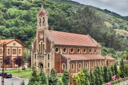 Visitor Centre of the Bustiello Mining Town, Asturias