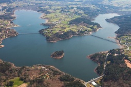 Represa de Abegondo na Reserva da Biosfera Mariñas Coruñesas