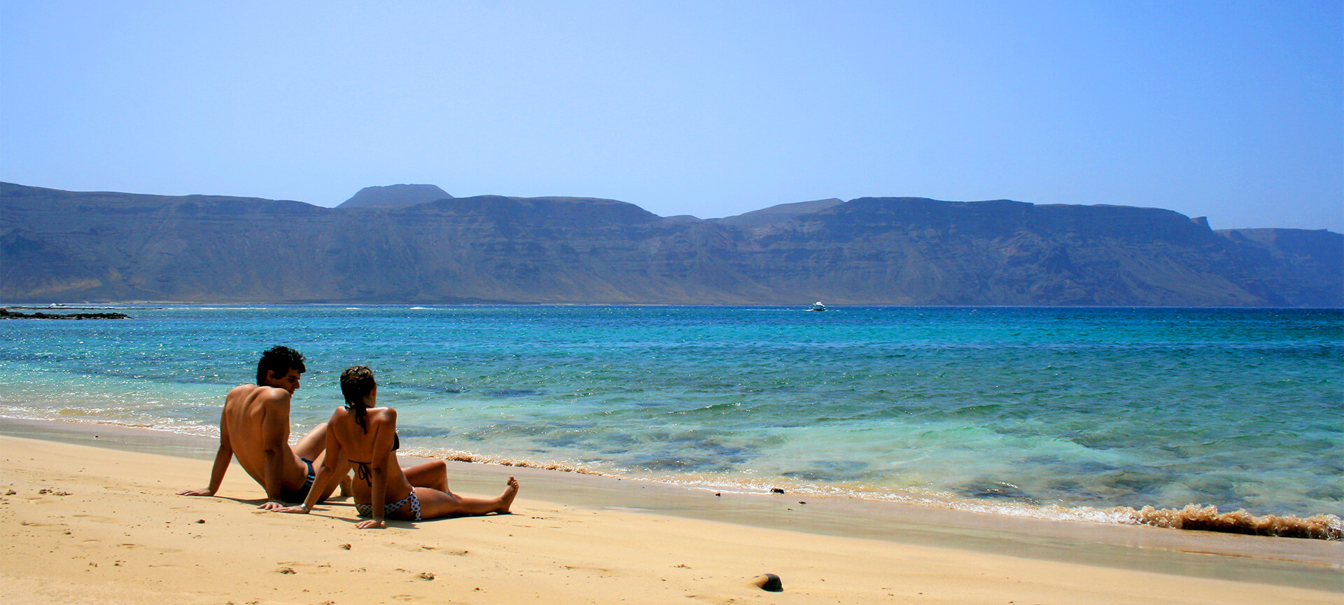 Plaża La Francesa, archipelag Chinijo na La Graciosa, Lanzarote