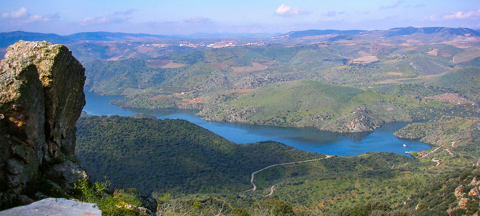 Vista do Douro a partir do mirante de Vilvestre
