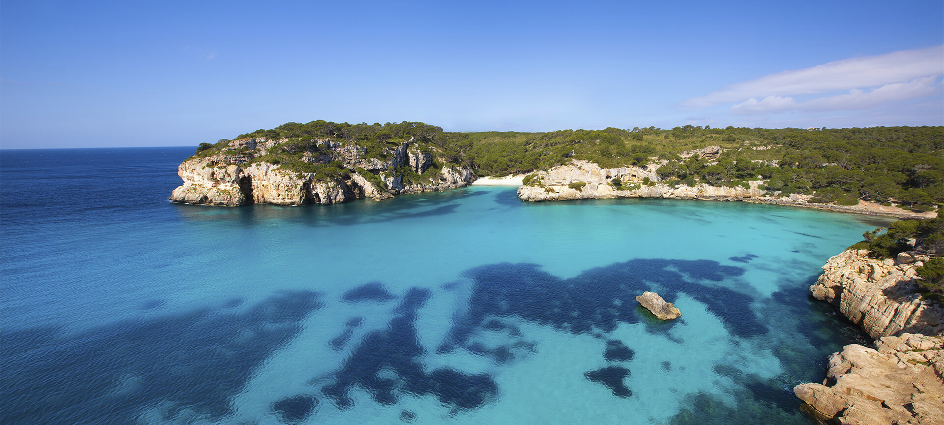 Cala Macarella auf Menorca Cala Macarella auf Menorca