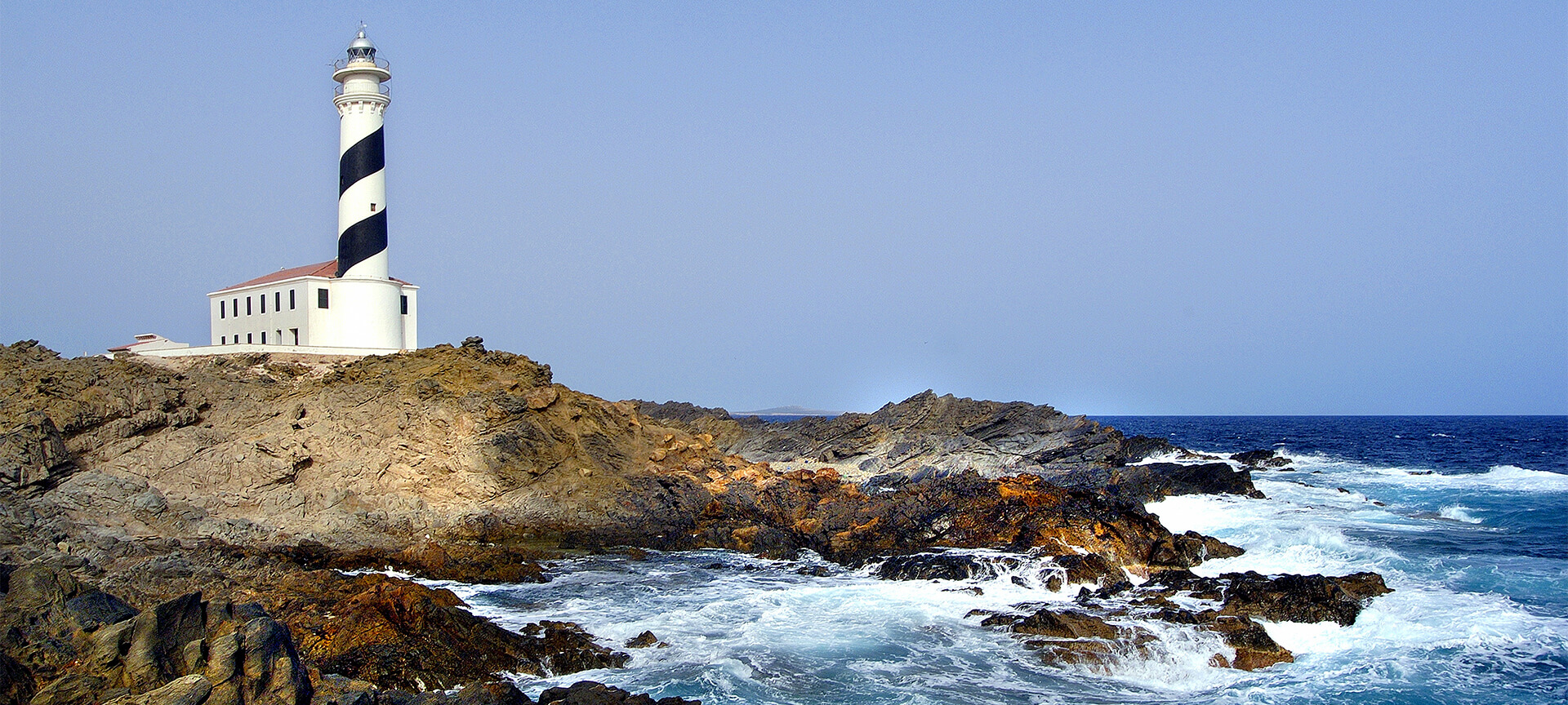 Favaritx lighthouse in Menorca