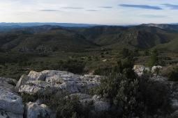 Vista panorâmica do Parque Natural El Garraf, em Barcelona
