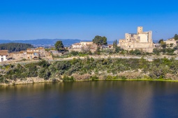 Lago de Foix e Castelo de Castellet, Alto Penedès, Barcelona