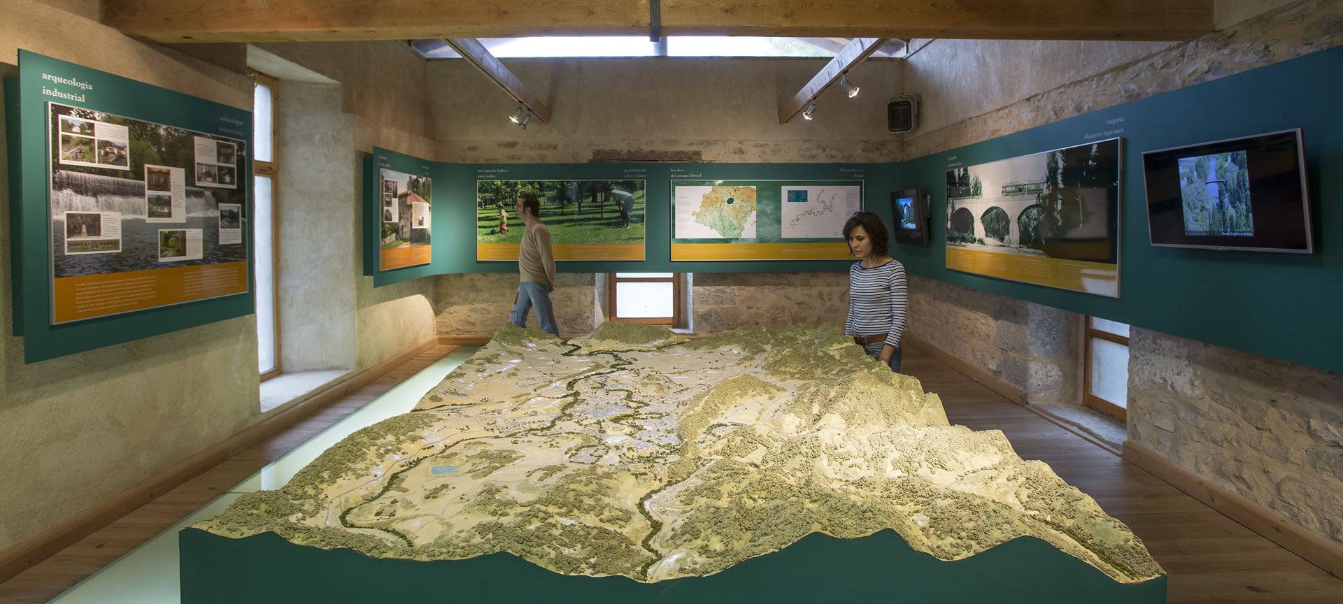 Ausstellung Walkmühle von Villava in Navarra Ausstellung Walkmühle von Villava in Navarra